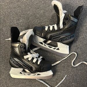 CCM Tacks Hockey Skates Black and Grey